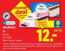 Lidl Gelatelli Is tilbud