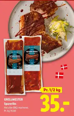 Lidl Grillmester Spareribs tilbud