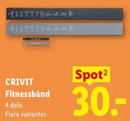 Lidl Crivit Fitnessbånd tilbud