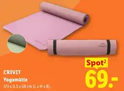 Lidl Crivit Yogamåtte tilbud