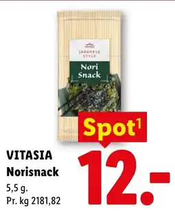 Lidl Vitasia Norisnack tilbud