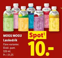 Lidl Mogu Mogu læskedrik tilbud