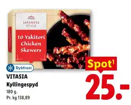 Lidl VITASIA Kyllingespyd tilbud