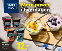 Lidl Milbona High Protein kvarkdessert tilbud