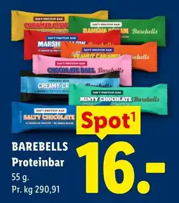 Lidl Barebells Proteinbar tilbud