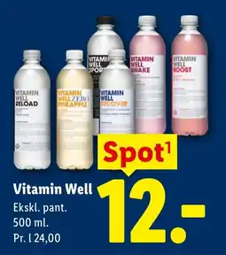 Lidl Vitamin Well tilbud