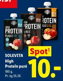 Lidl Solevita High Protein puré tilbud
