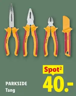 Lidl Parkside Tang tilbud