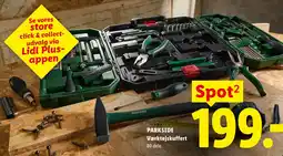 Lidl Parkside værktøjskuffert tilbud