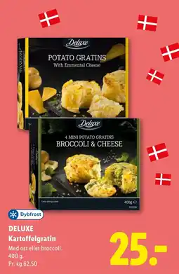 Lidl Deluxe Kartoffelgratin tilbud