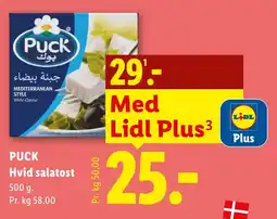 Lidl Puck Hvid salatost tilbud