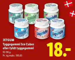 Lidl Jetgum Tyggegummi Ice Cubes tilbud