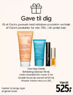 Matas Clarins gave sæt tilbud