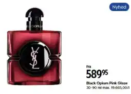Matas Ysl Black Opium Pink Glaze tilbud