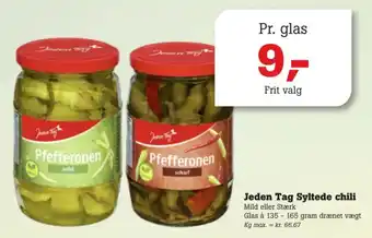 Jeden Tag Syltede chili