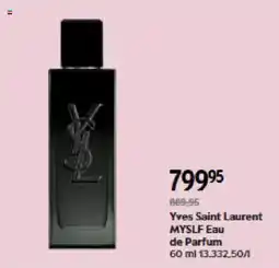 Matas Yves Saint Laurent Myslf Eau de Parfum tilbud