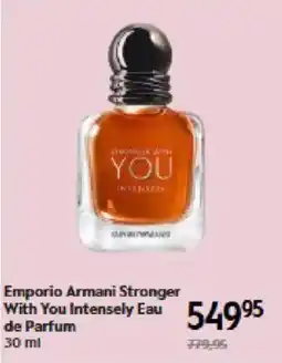 Matas Emporio Armani Stronger With You Intensely tilbud