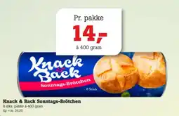 Poetzsch Padborg Knack & Back Sonntags-Brötchen tilbud
