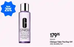 Matas Clinique Take The Day Off tilbud