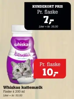 Poetzsch Padborg Whiskas kattemælk tilbud