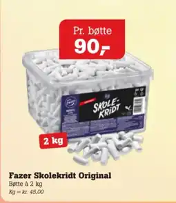 Poetzsch Padborg Fazer Skolekrict Original tilbud