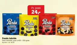 Poetzsch Padborg Panda lakrids tilbud