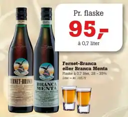 Poetzsch Padborg Fernet-Branca eller Branca Menta tilbud