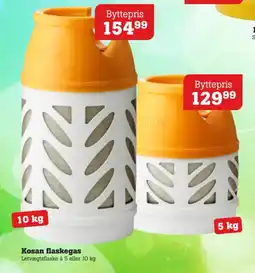 Poetzsch Padborg Kosan flaskegas tilbud