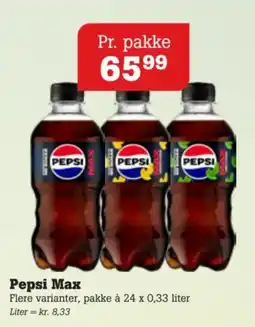 Poetzsch Padborg Pepsi Max tilbud