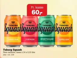 Poetzsch Padborg Tuborg Squash tilbud