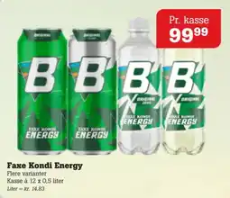 Poetzsch Padborg Faxe Kondi Energy tilbud