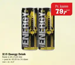Poetzsch Padborg X15 Energy Drink tilbud