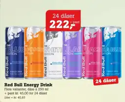 Poetzsch Padborg Red Bull Energy Drink tilbud