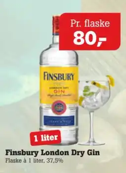 Poetzsch Padborg Finsbury London Dry Gin tilbud