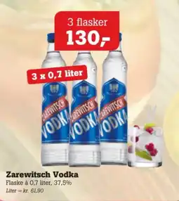 Poetzsch Padborg Zarewitsch Vodka tilbud