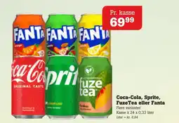 Poetzsch Padborg Coca-Cola, Sprite, FuzeTea eller Fanta tilbud