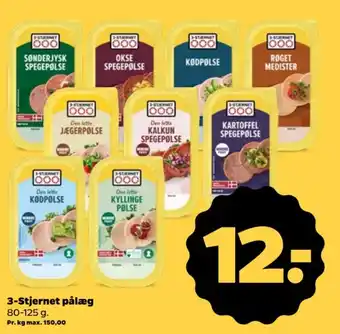 3-Stjernet pålæg