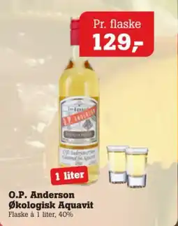 Poetzsch Padborg O.P. Anderson Økologisk Aquavit tilbud