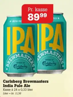 Poetzsch Padborg Carlsberg Brewmasters India Pale Ale tilbud