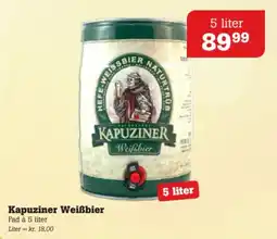 Poetzsch Padborg Kapuziner Weißbier tilbud