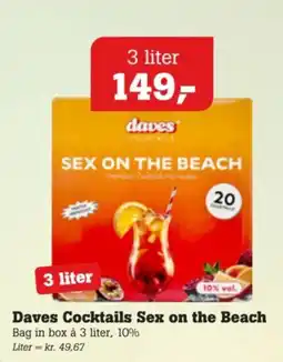 Poetzsch Padborg Daves Cocktails Sex on the Beach tilbud