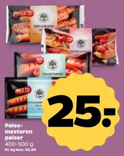 Netto Pølse-mesteren pølser tilbud