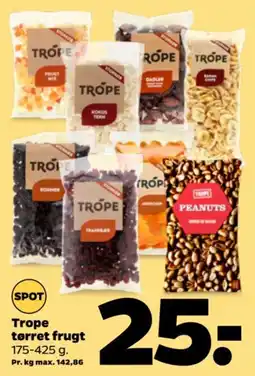 Netto Trope tørret frugt tilbud