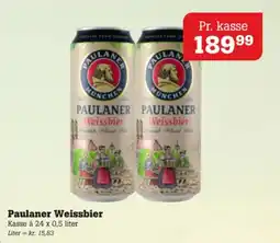 Poetzsch Padborg Paulaner Weissbier tilbud
