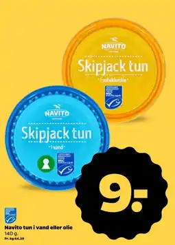 Netto Navito skipjack tun tilbud