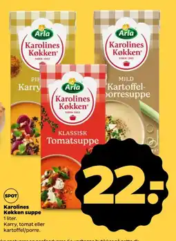 Netto Arla Karolines Køkken suppe tilbud