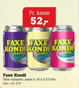 Poetzsch Padborg Faxe Kondi tilbud