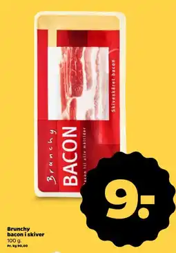 Netto Brunchy bacon tilbud