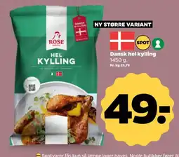 Netto Rose hel kylling tilbud
