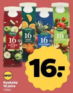 Netto Rynkeby 16 juice tilbud